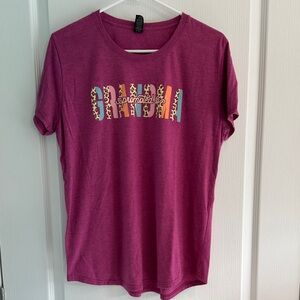 Women's Purple Graphic Tee